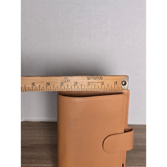 Moterm Leather Ring Binder Planner – Tan - Picture 10 of 14